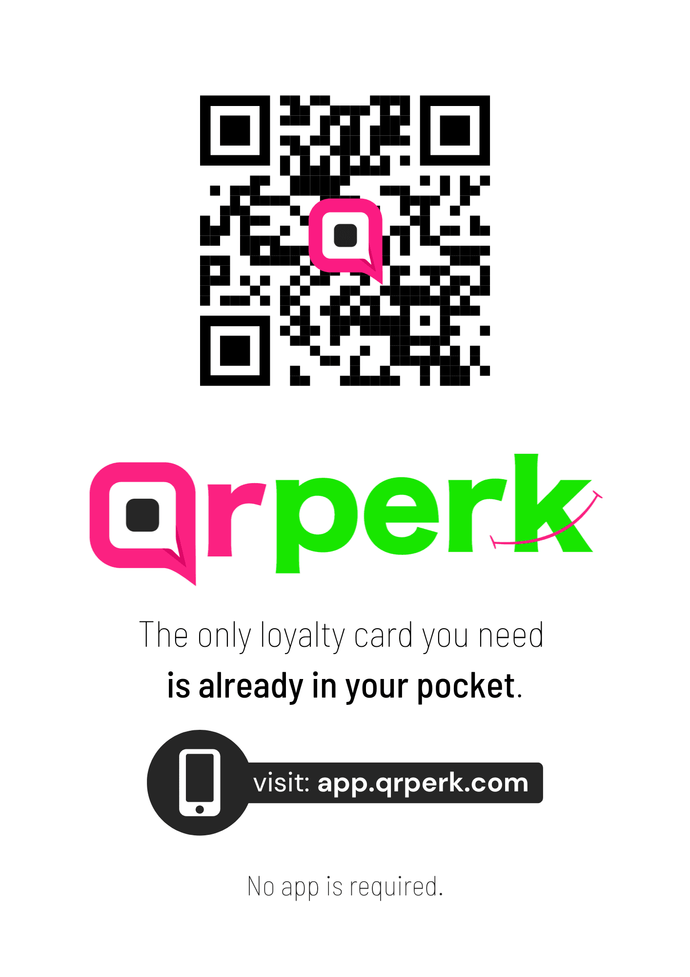 Merchant flyer (A4)